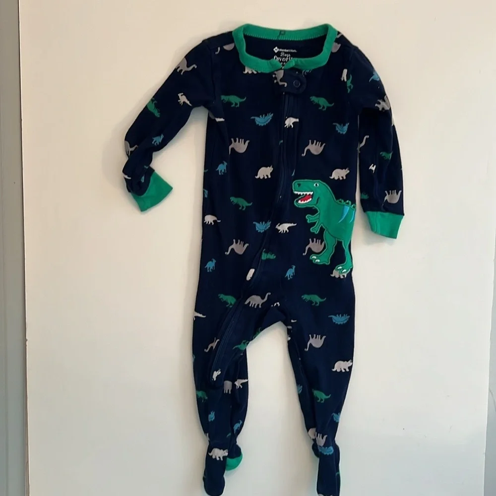 LOT! GUC! 7 Pairs of 6-9M Boys Pajamas PJs